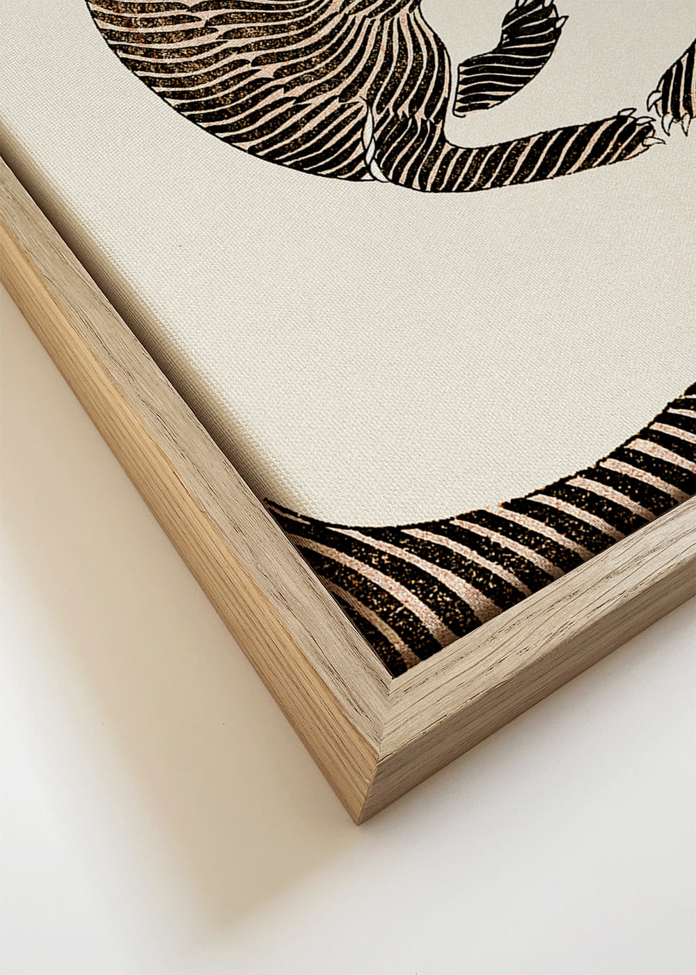 Woodblock Tigers From Yatsuo No Tsubaki (Creative ed.))