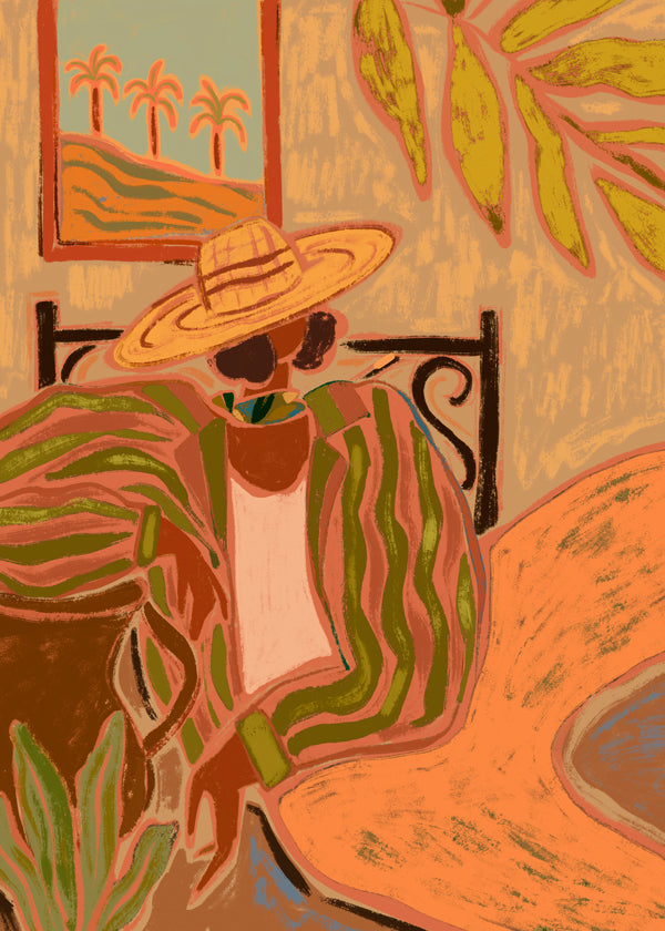 Lady in Stripe