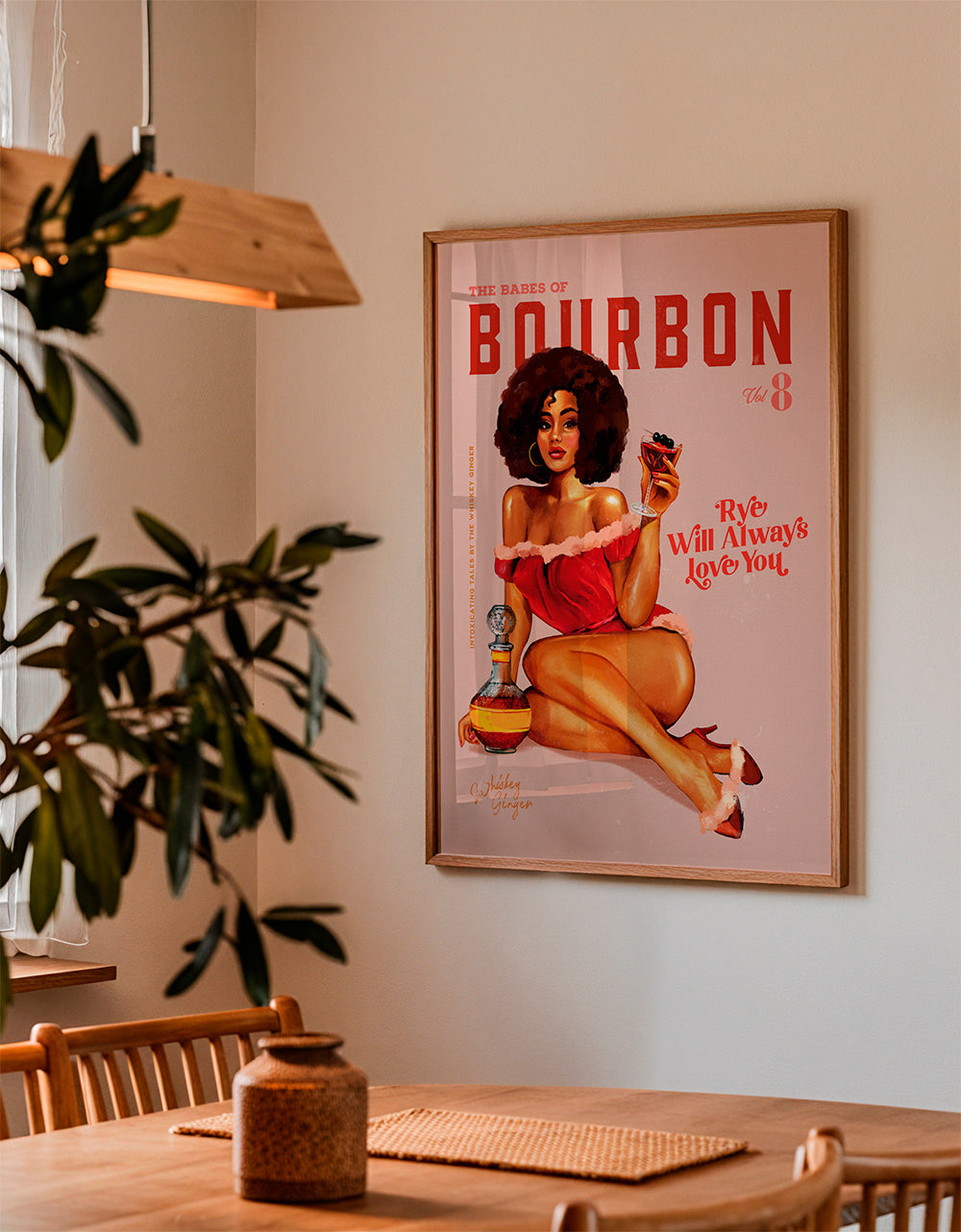 Babes of Bourbon Vol 8 Vintage Pinup Girl With Afro
