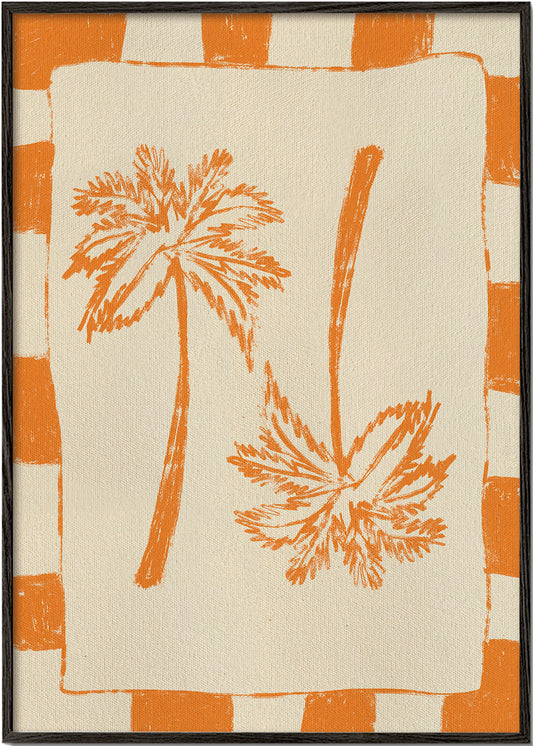 Palm paradise – Orange