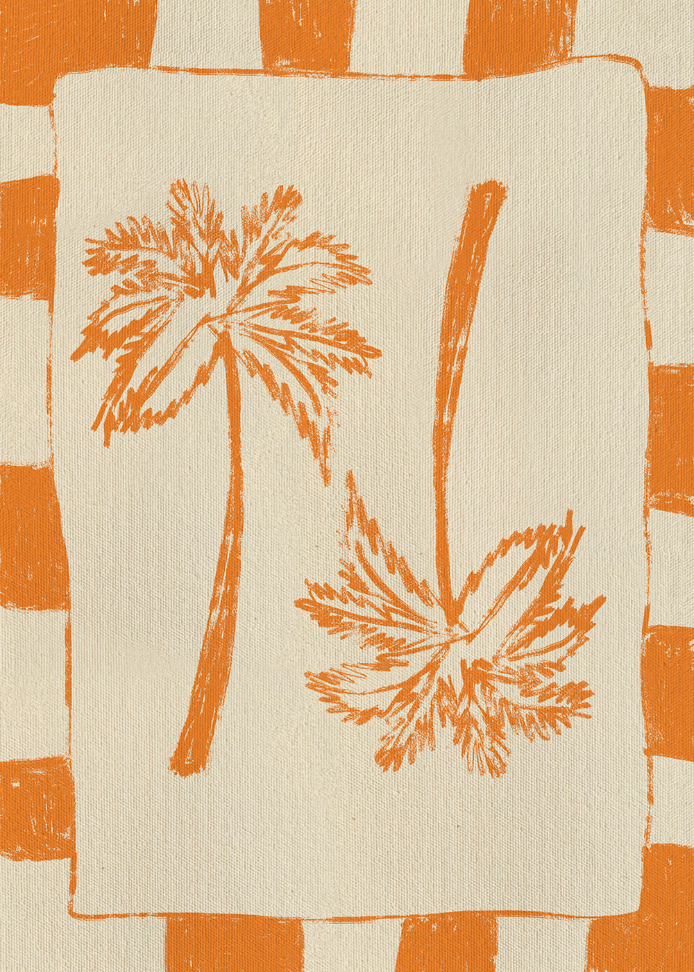 Ilustración Palm paradise – Orange_cap