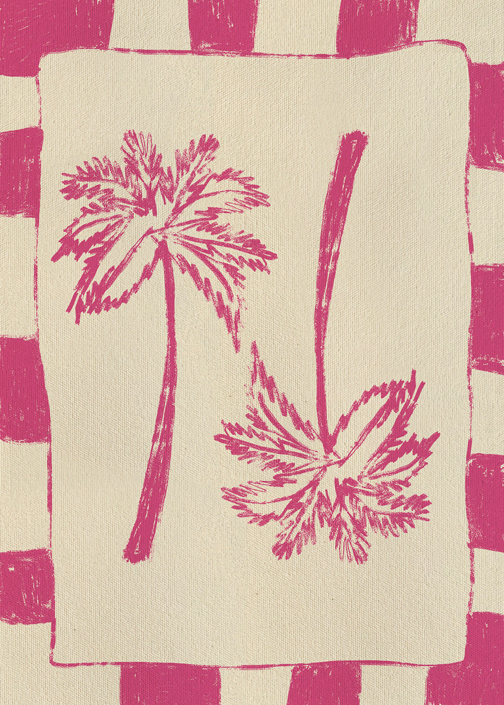 Palm paradise – Pink