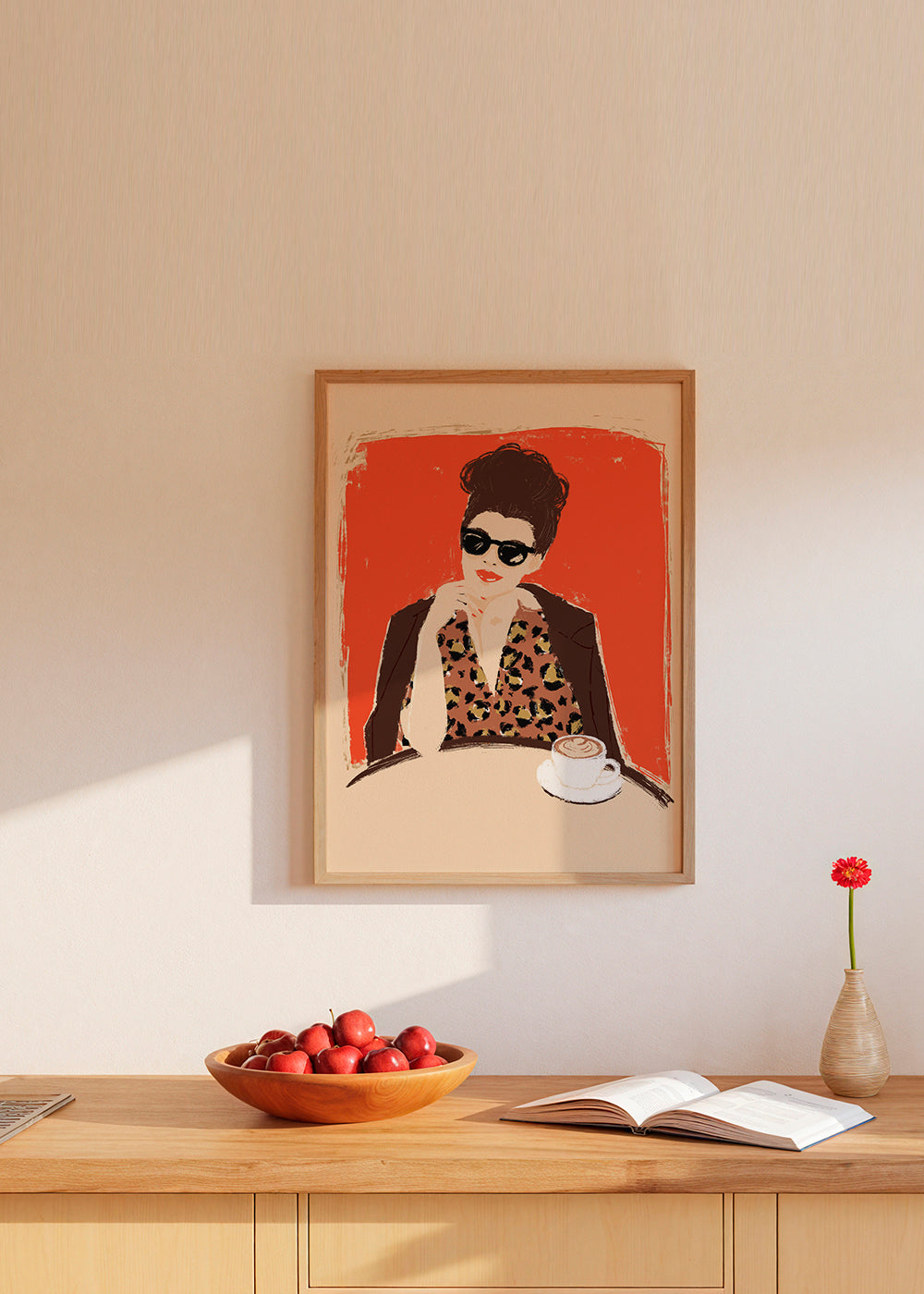 Ilustración At the Café_product2