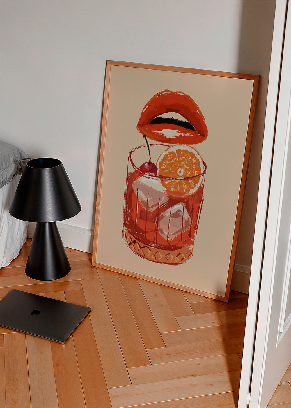 Ilustración Old fashioned cocktail_product1