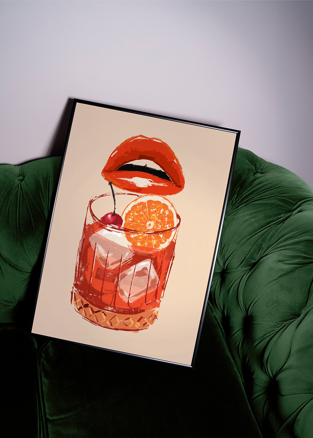 Ilustración Old fashioned cocktail_product3