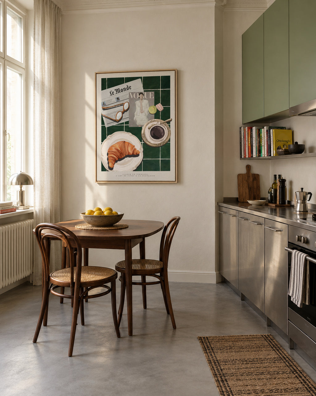 l’art de vivre à la française - Framed canvas in an interior