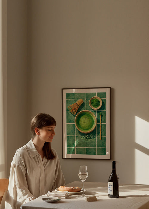 Cuadro de cocina: Matcha y utensilios – Product1