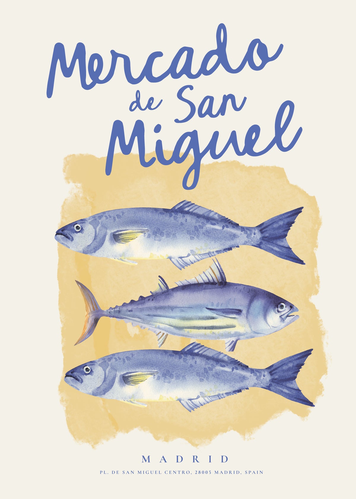 Mercado de San Miguel, Madrid - Unframed art print