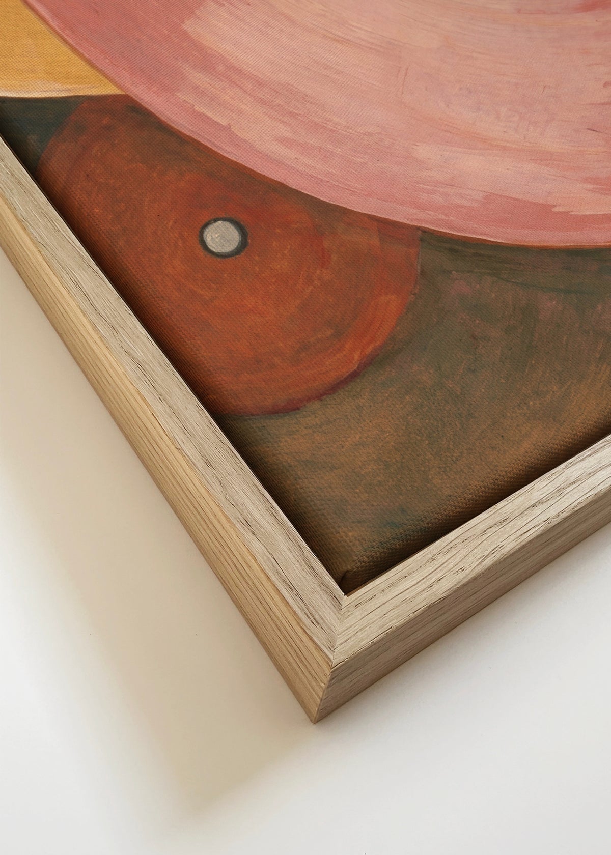 The Music Sounds Better with You - Framed canvas detail