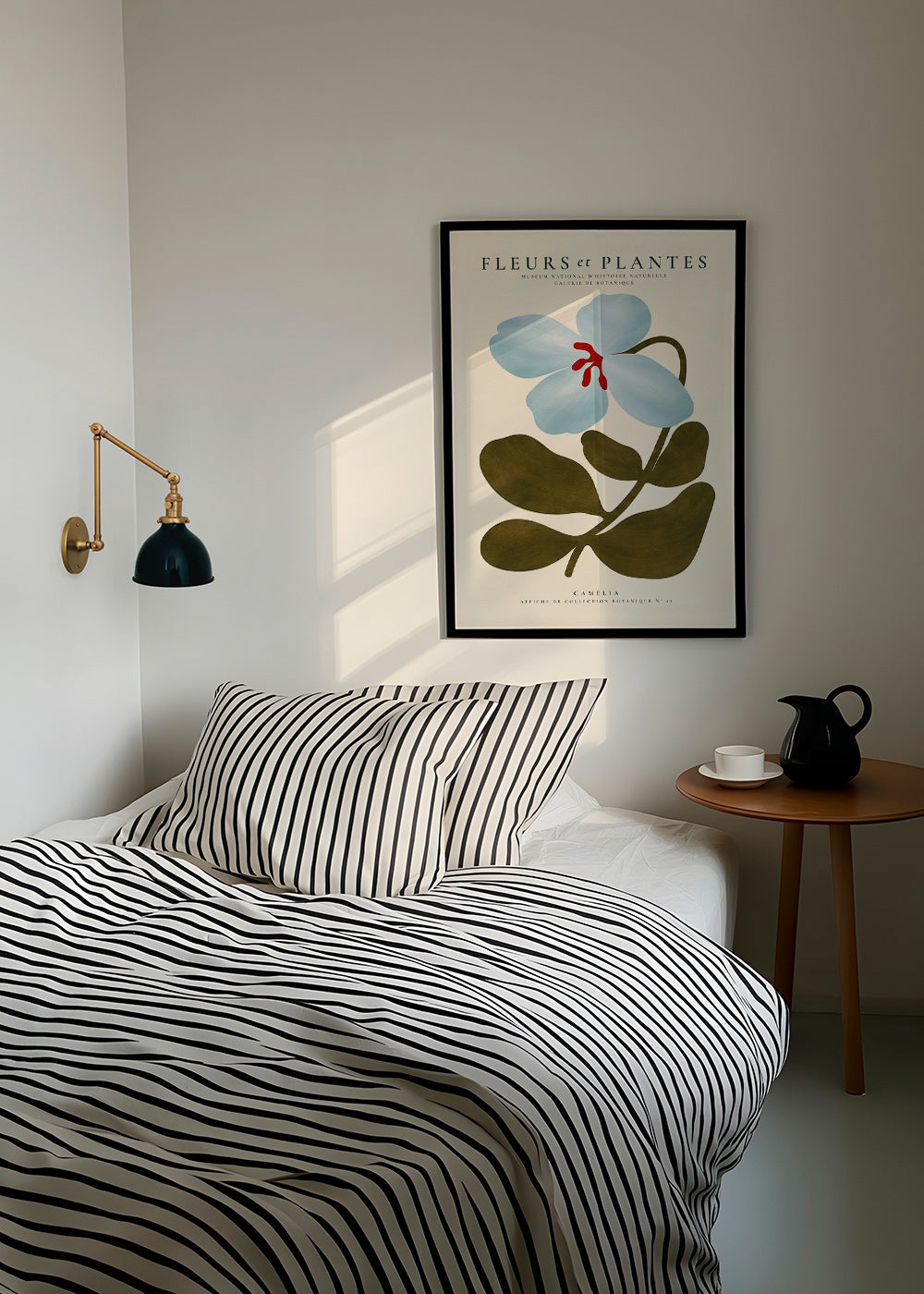Lámina botánica Camelia azul – Product2