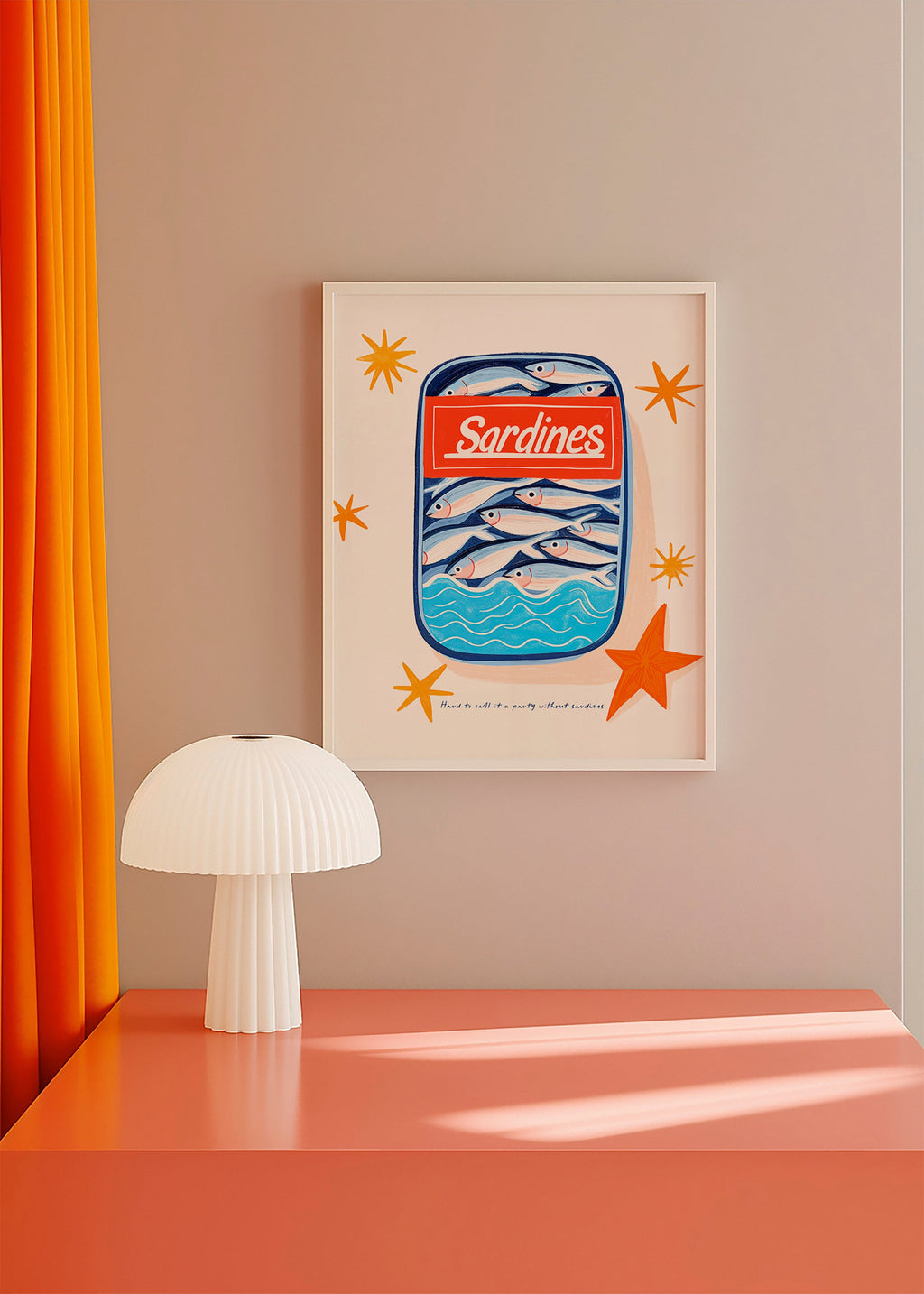 Cuadro de cocina: lata de sardinas ilustrada – Product3
