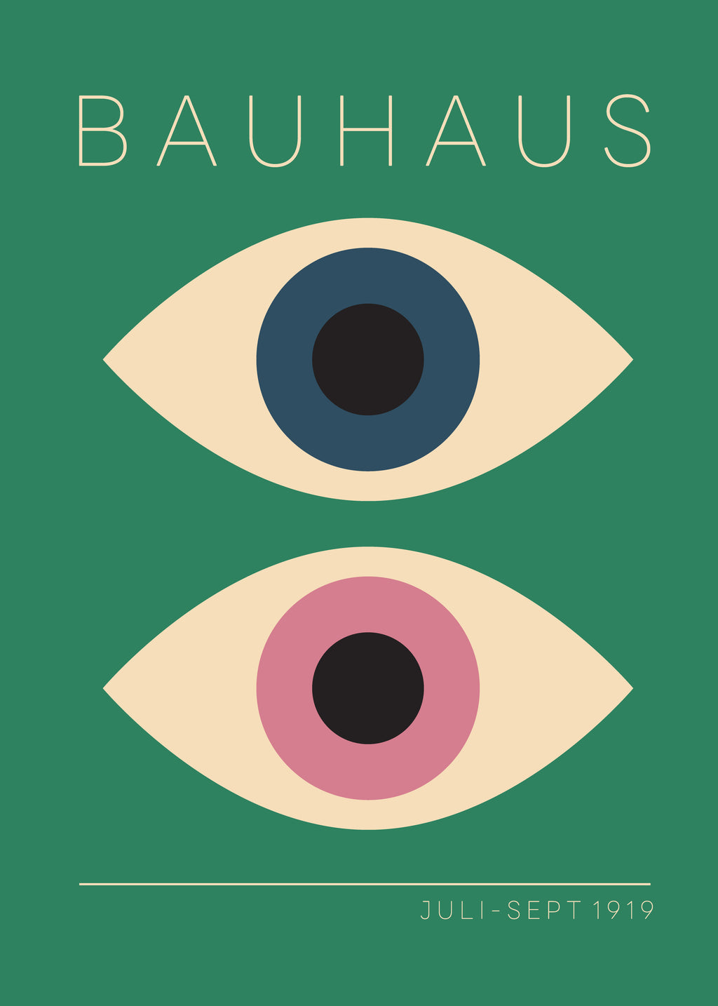 Bauhaus The Eyes - Unframed art print