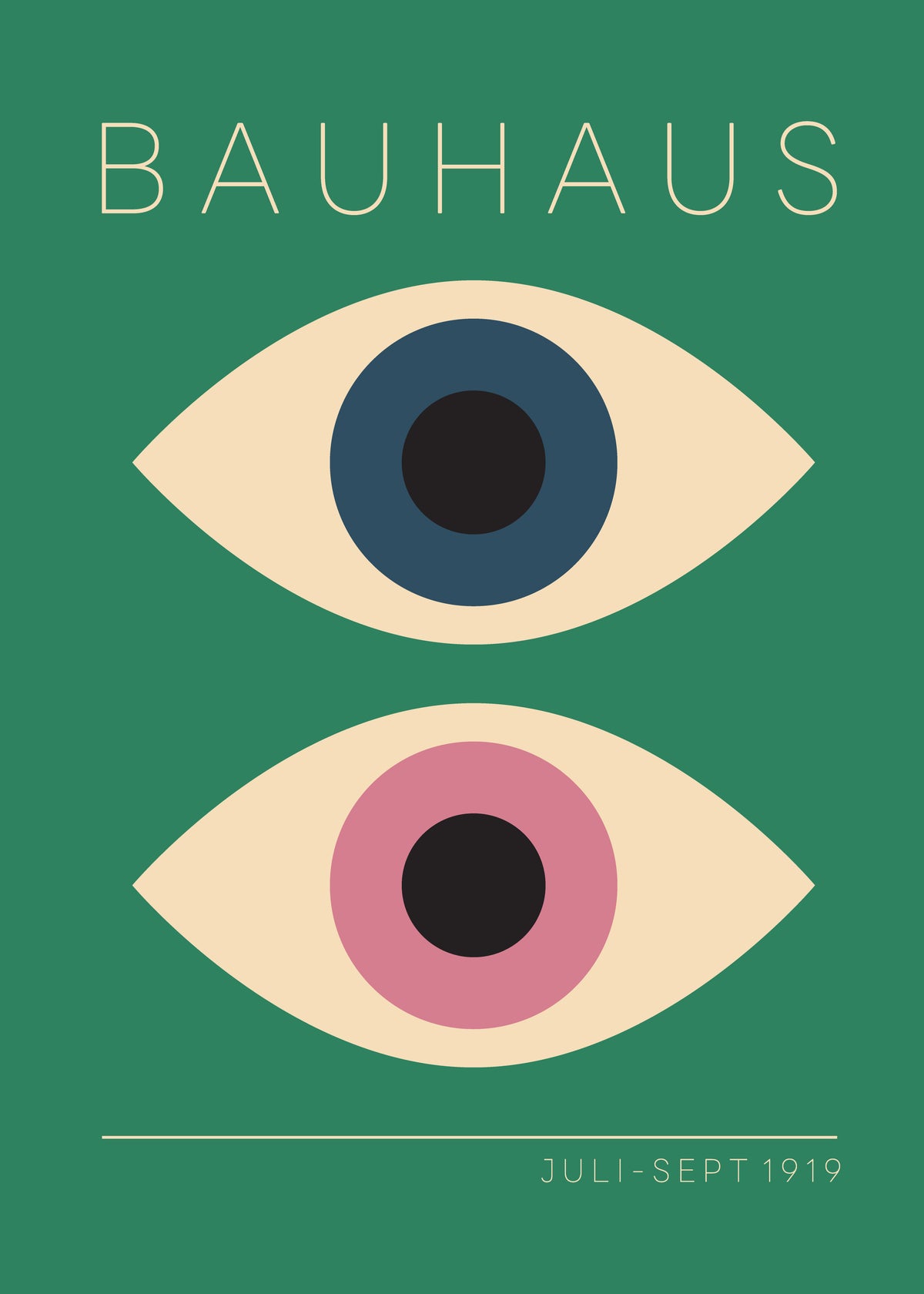 Bauhaus The Eyes - Unframed art print