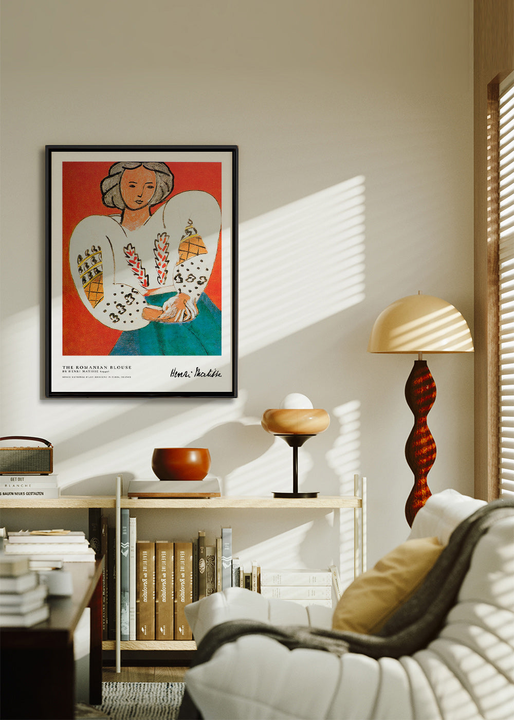 Ilustración con blusa rumana y trazo expresivo – Canvas1