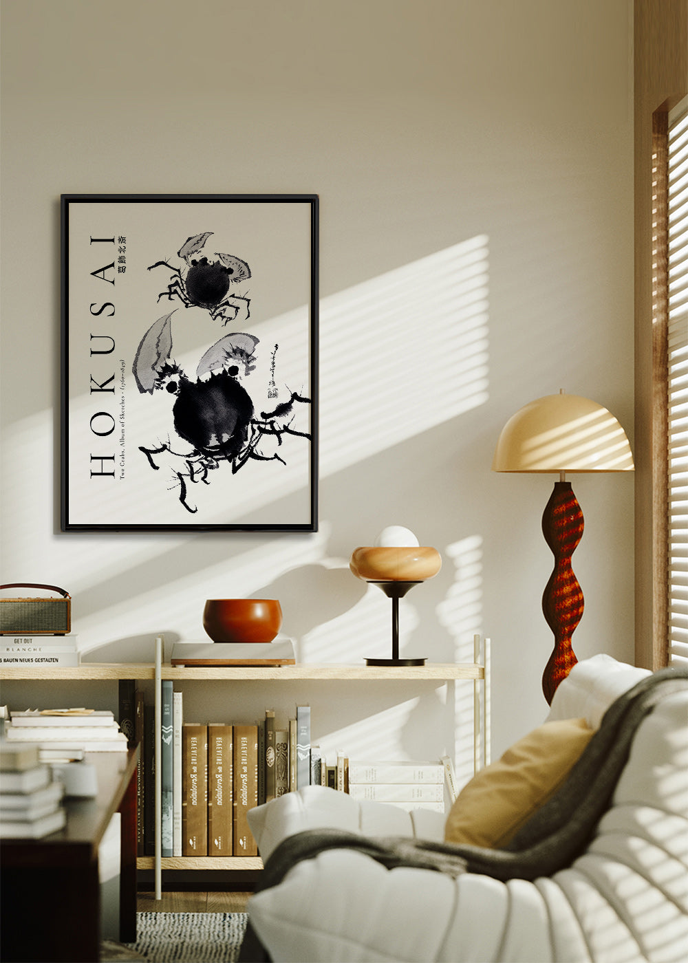 Cuadro Cangrejos en tinta japonesa – Canvas1