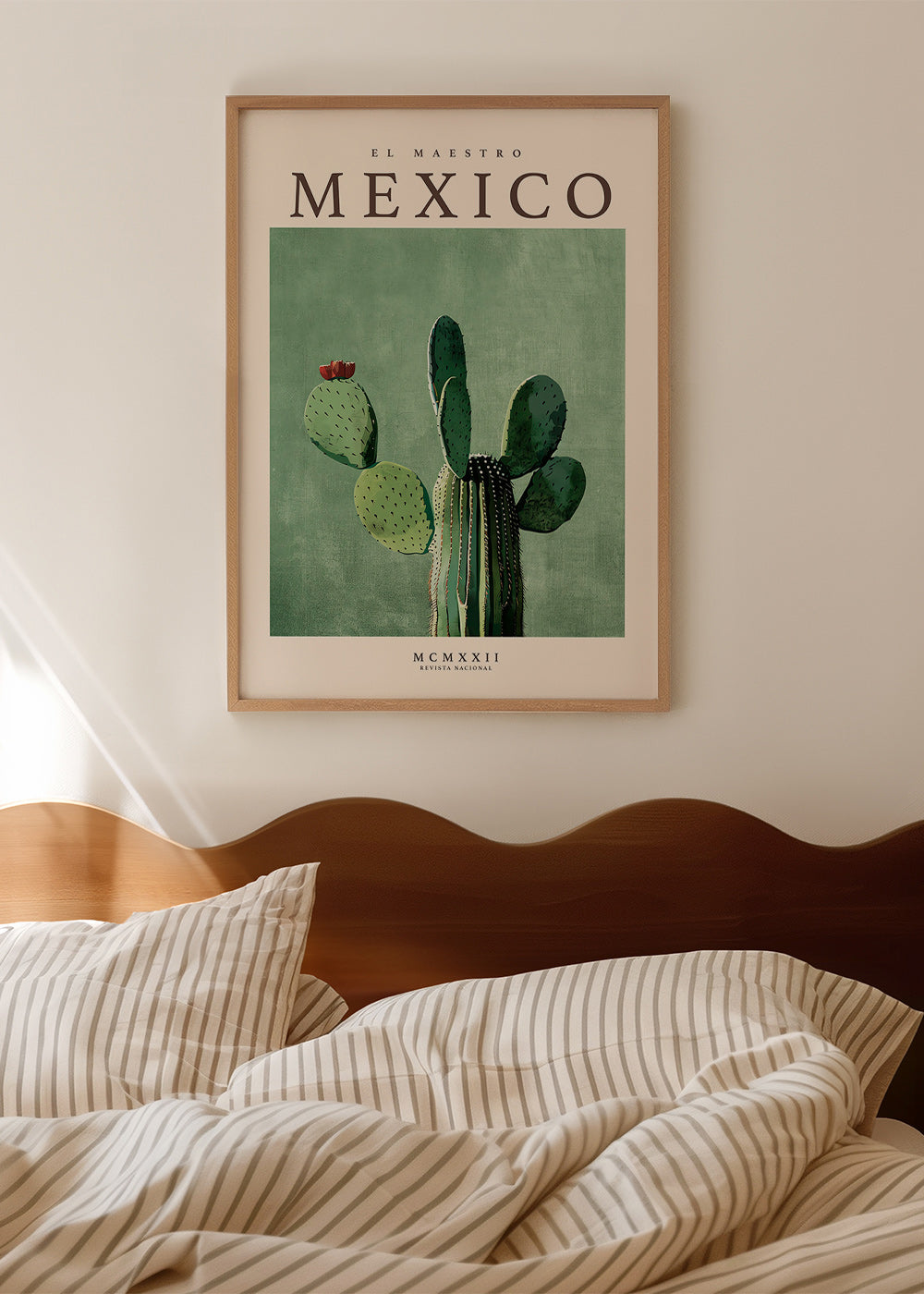 Lámina botánica México con cactus ilustrado – Product2