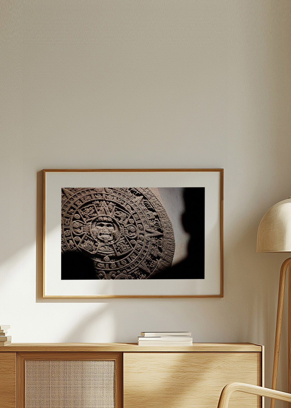 Fotografía calendario azteca en relieve – Product1