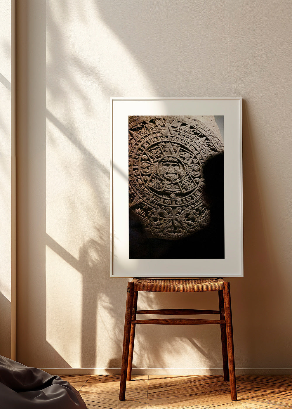 Fotografía de calendario azteca en piedra – Product1