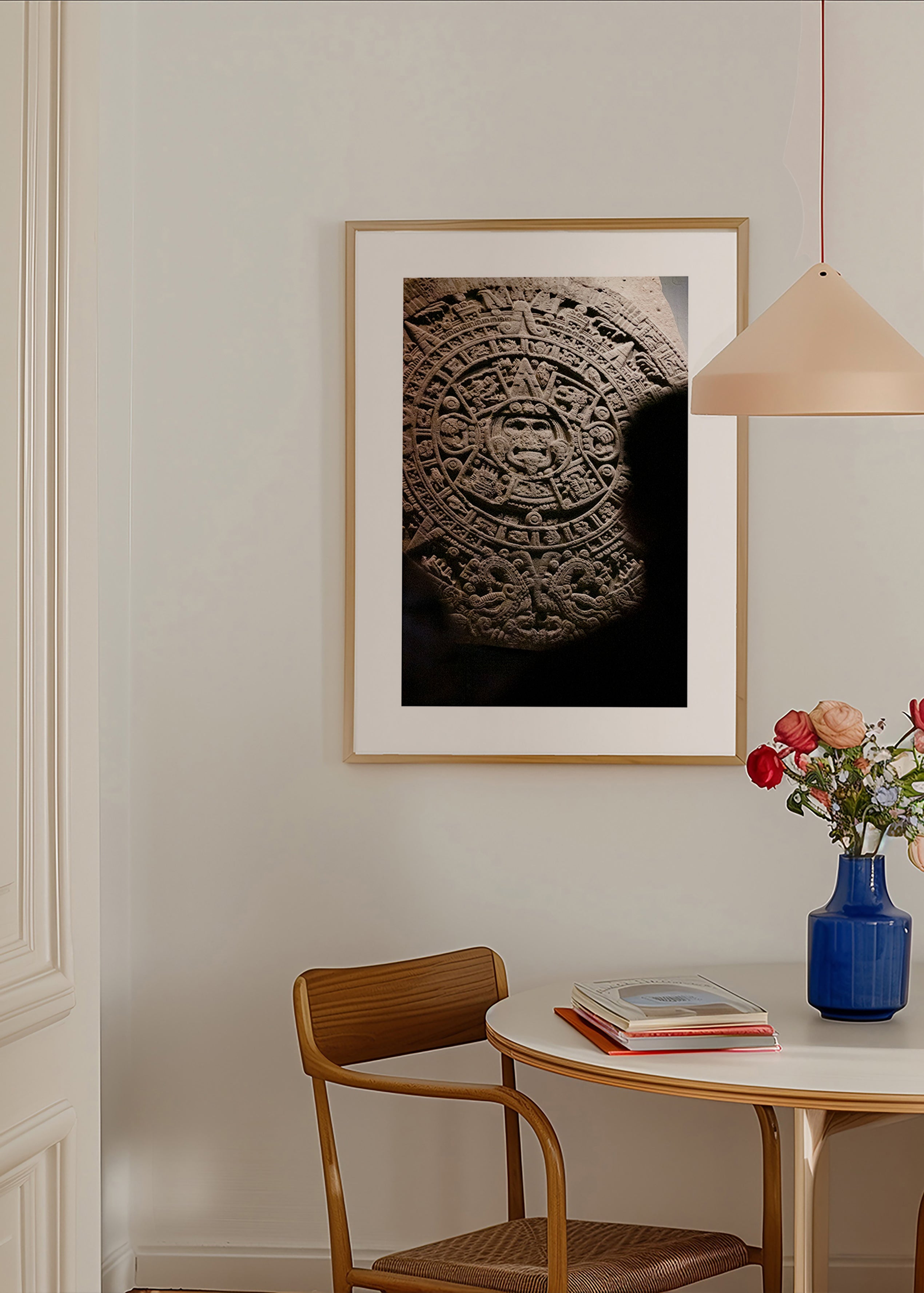 Fotografía de calendario azteca en piedra – Product3