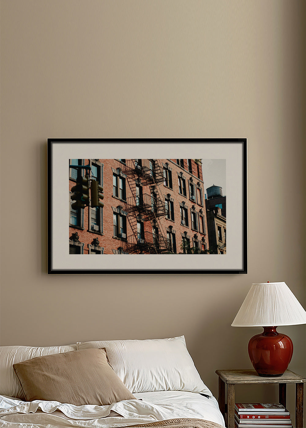 Cuadro de ciudades con fachada de ladrillo – Canvas2