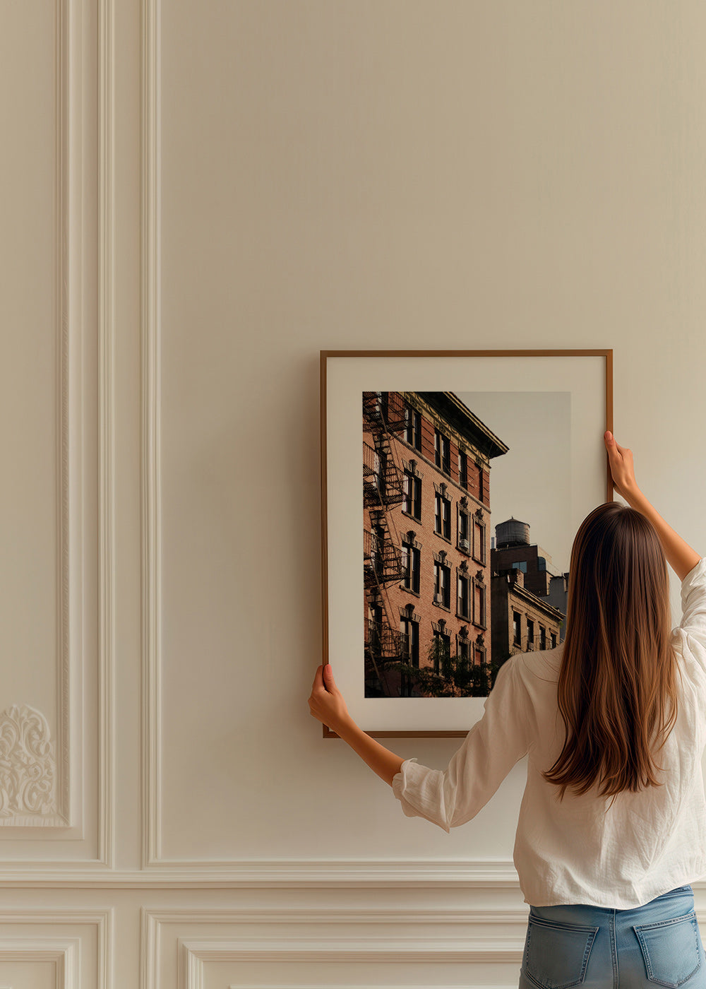 Fotografía de fachada con escalera de incendio – Product3