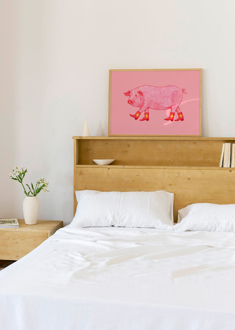 Cuadro cerdito vaquero rosa – Product2