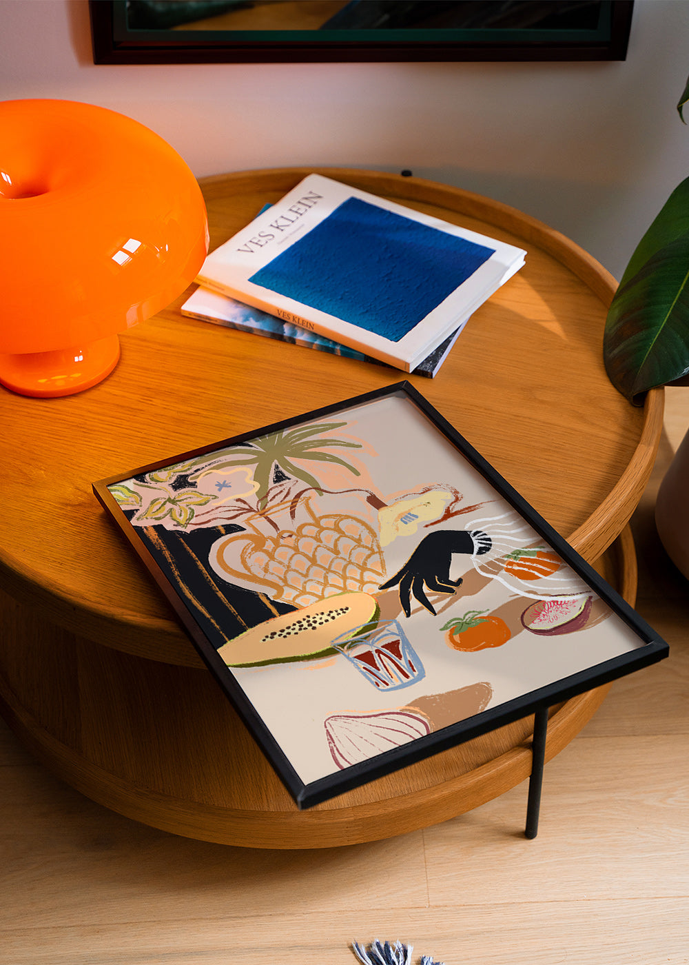 Cuadro de cocina con frutas y jarra decorativa – Product3