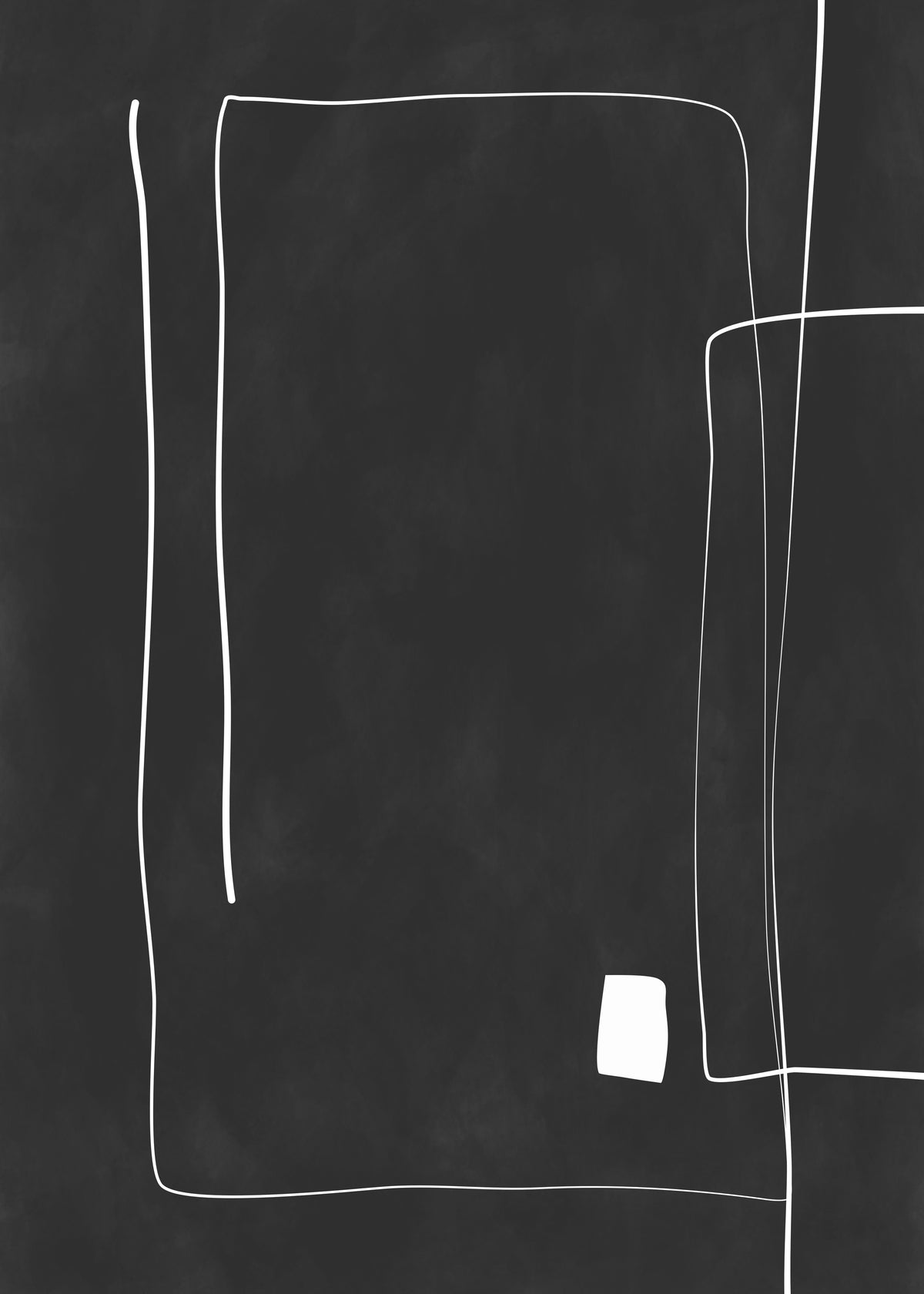 Minimal Linescape - Unframed art print