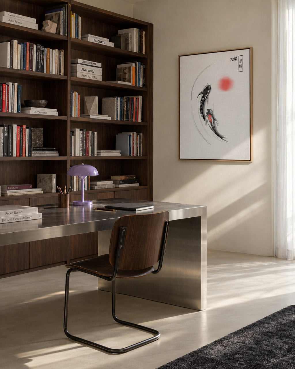 Friendship - Framed canvas in an interior