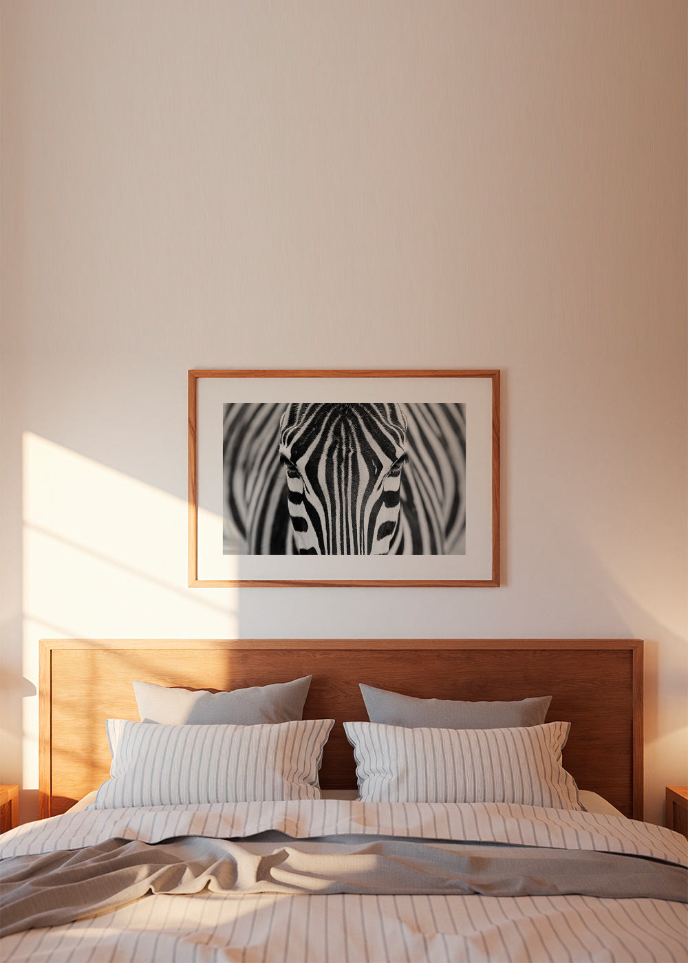 Cuadro cebra en primer plano – Product1