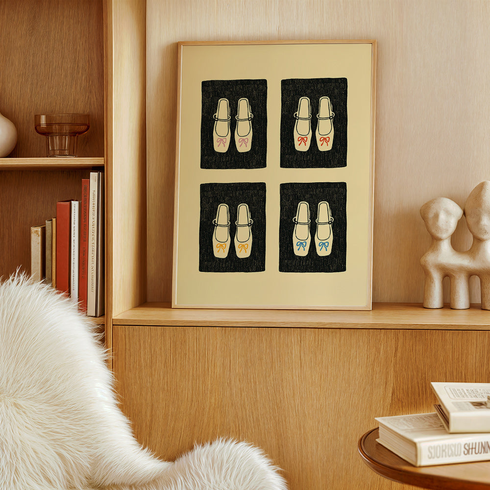 Ilustración de zapatos con lazo repetidos – Product3