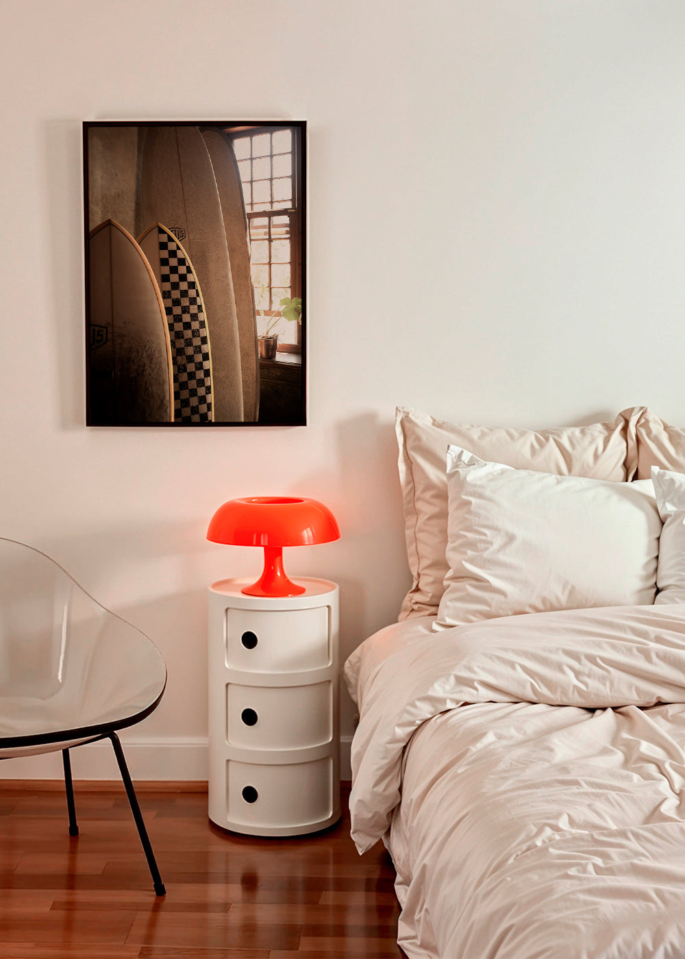 Cuadro deportivo con tablas de surf vintage – Product3