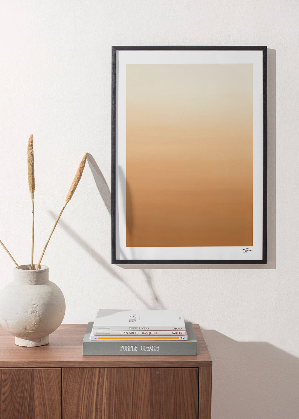 Cuadro de paisaje desértico degradado minimal – Product3