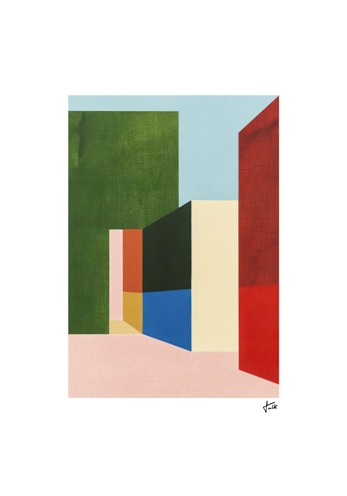 Silent Corridor II - Unframed art print
