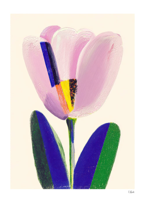 Soft Tulip - Unframed art print