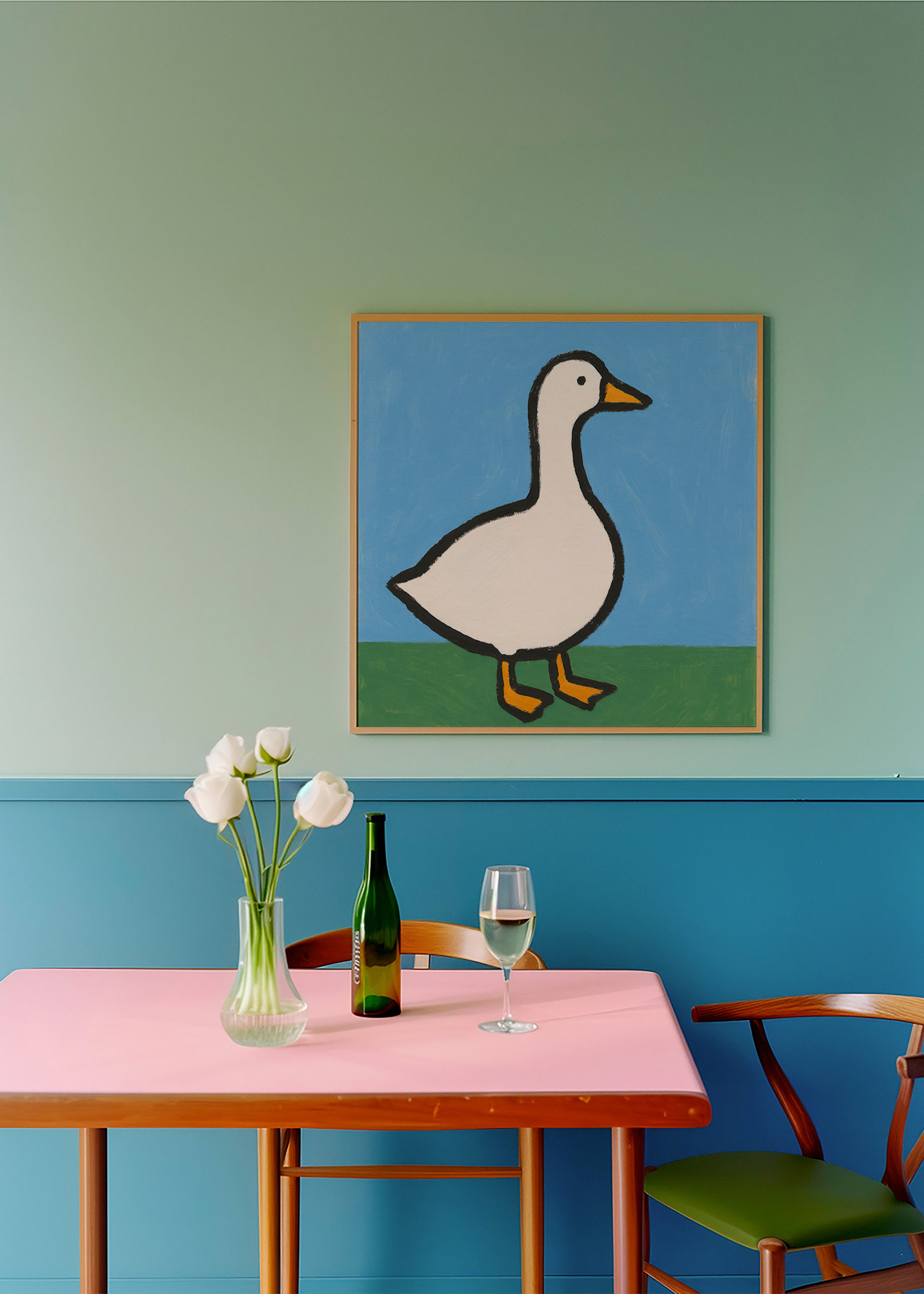 Cuadro ganso ilustrado – Product2