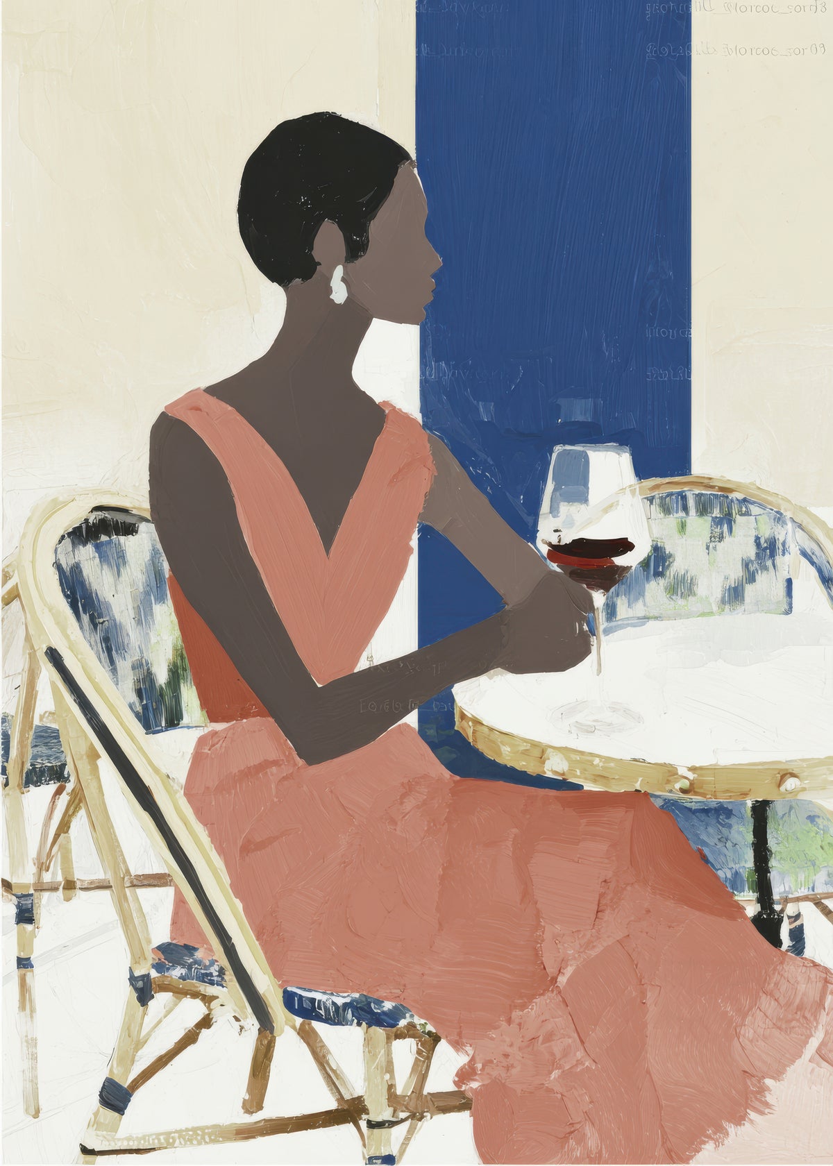 Terrace Rose - Unframed art print