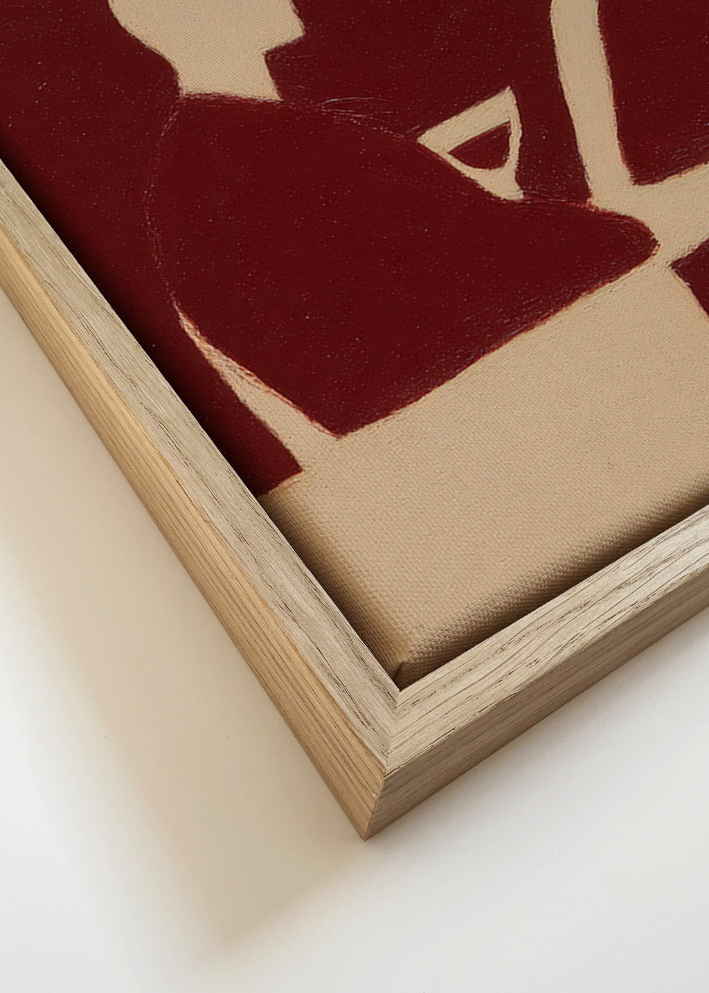 Cuadro de cocina en silueta de pareja – Canvas detail