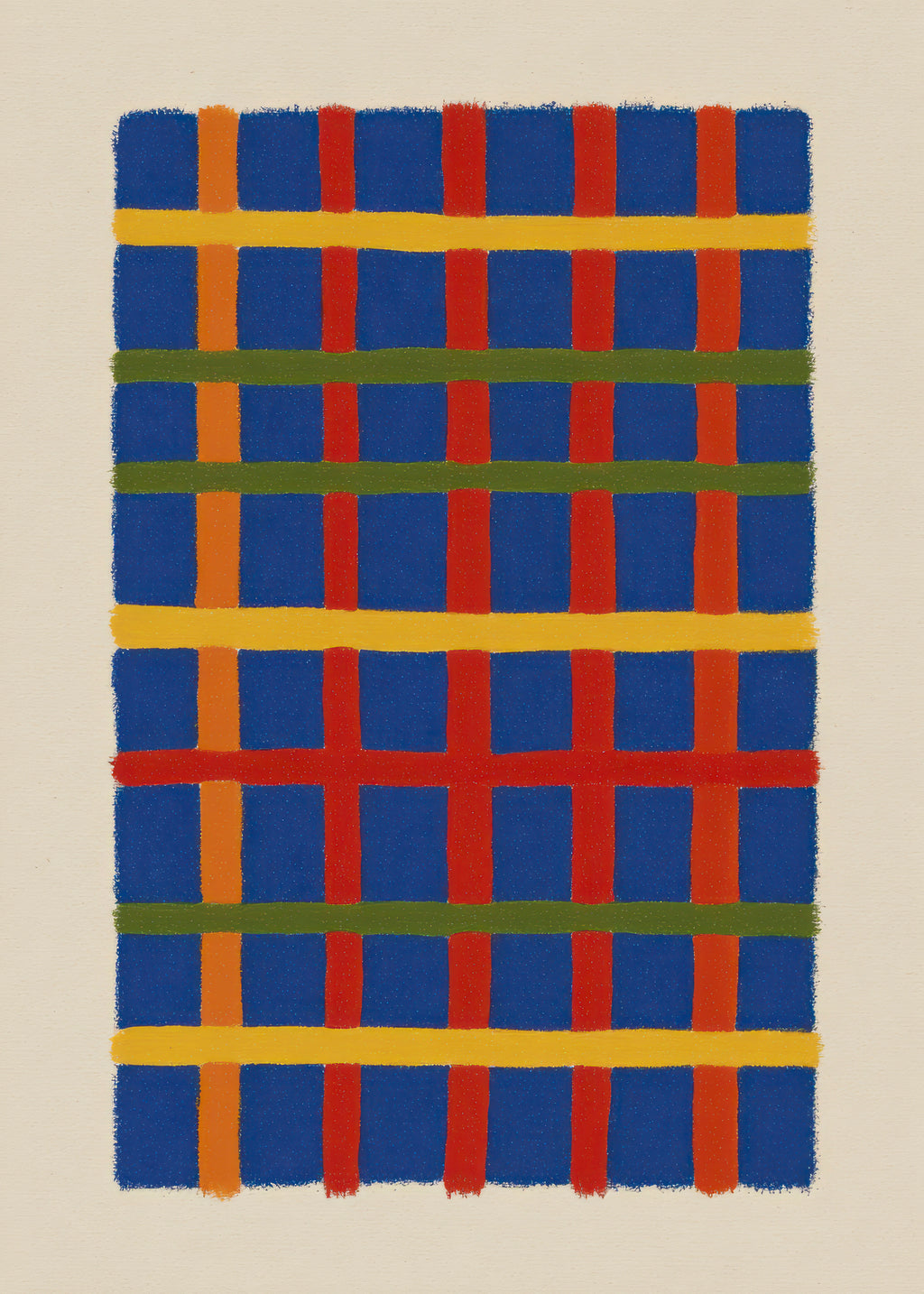 Rhythm Grid No. 03 - Unframed art print