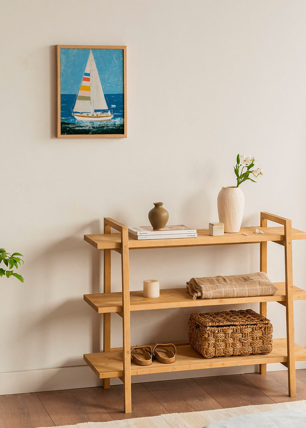 Ilustración: velero con velas de colores – Product2