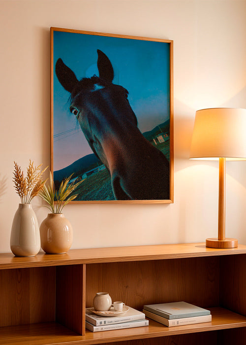 Cuadro caballo en primer plano nocturno – Product1