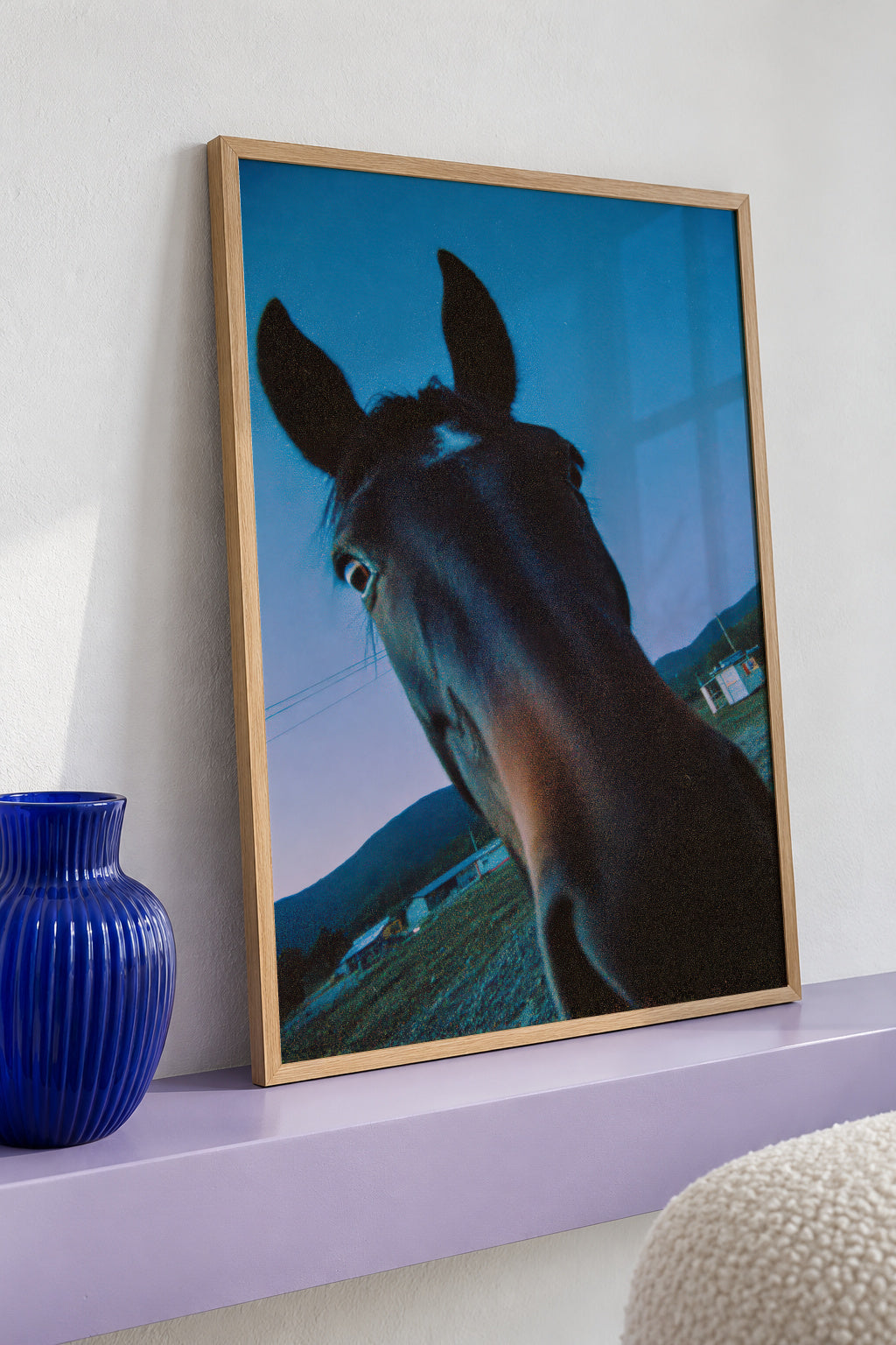 Midnight Horse - Framed poster detail