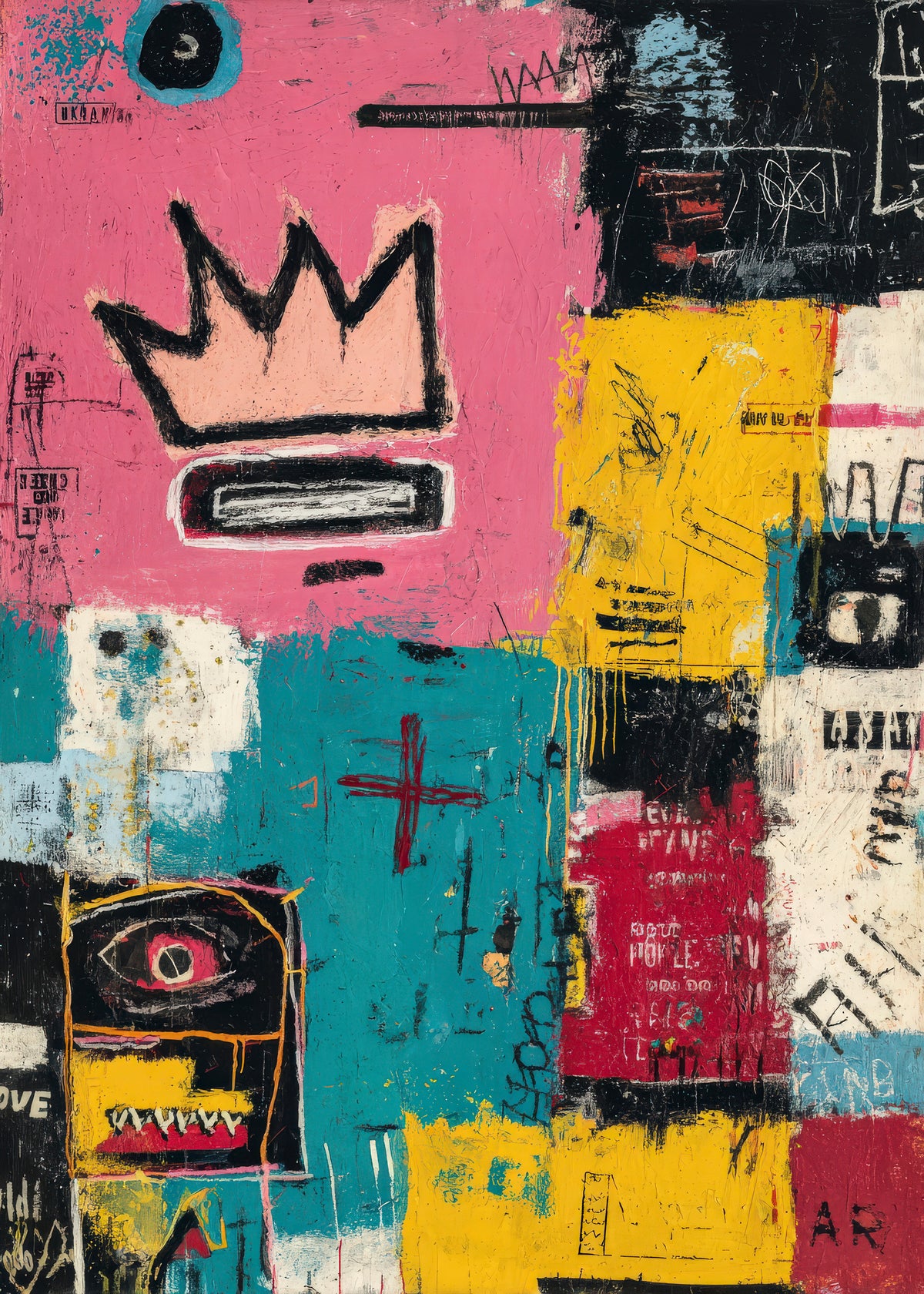 Crown District - Unframed art print