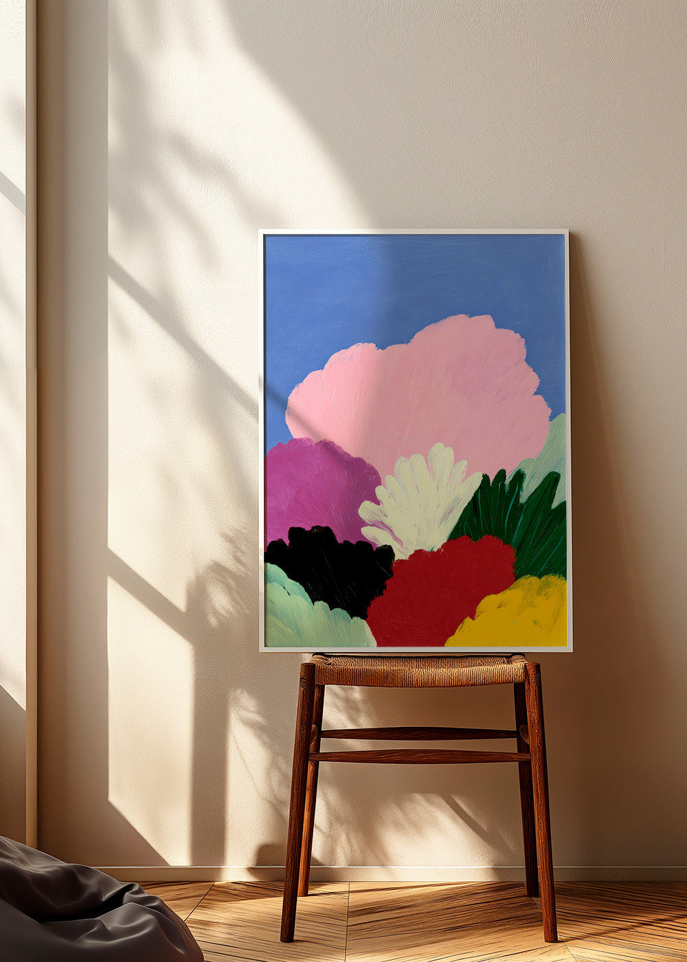 Lámina botánica Bloomscape con flores abstractas – Product3