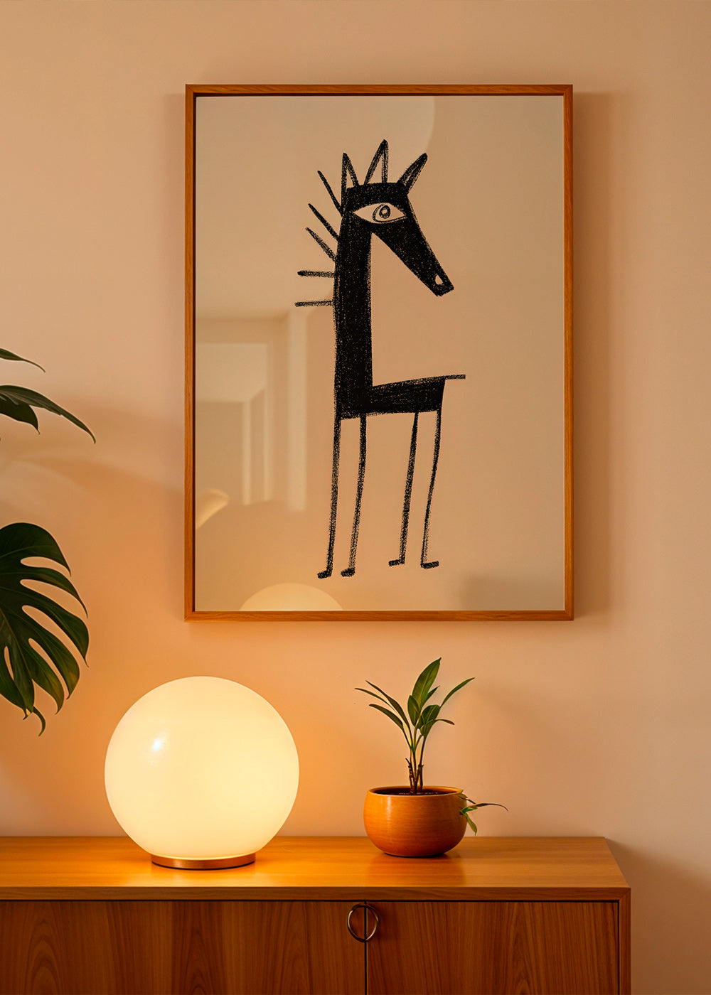 Cuadro criatura minimal – Product2