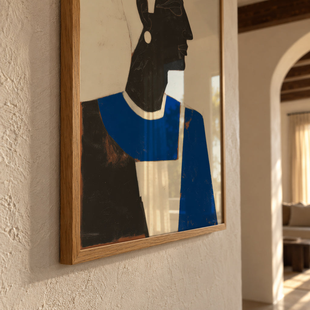 Graphic Profile - Framed poster detail