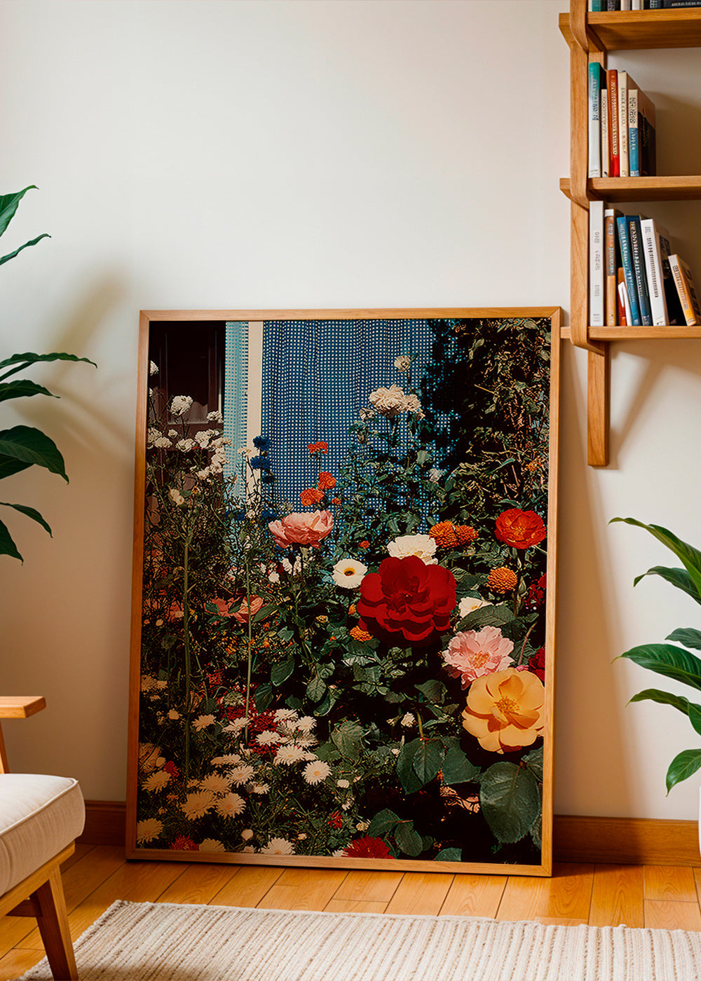 Lámina botánica: jardín en flor – Product3