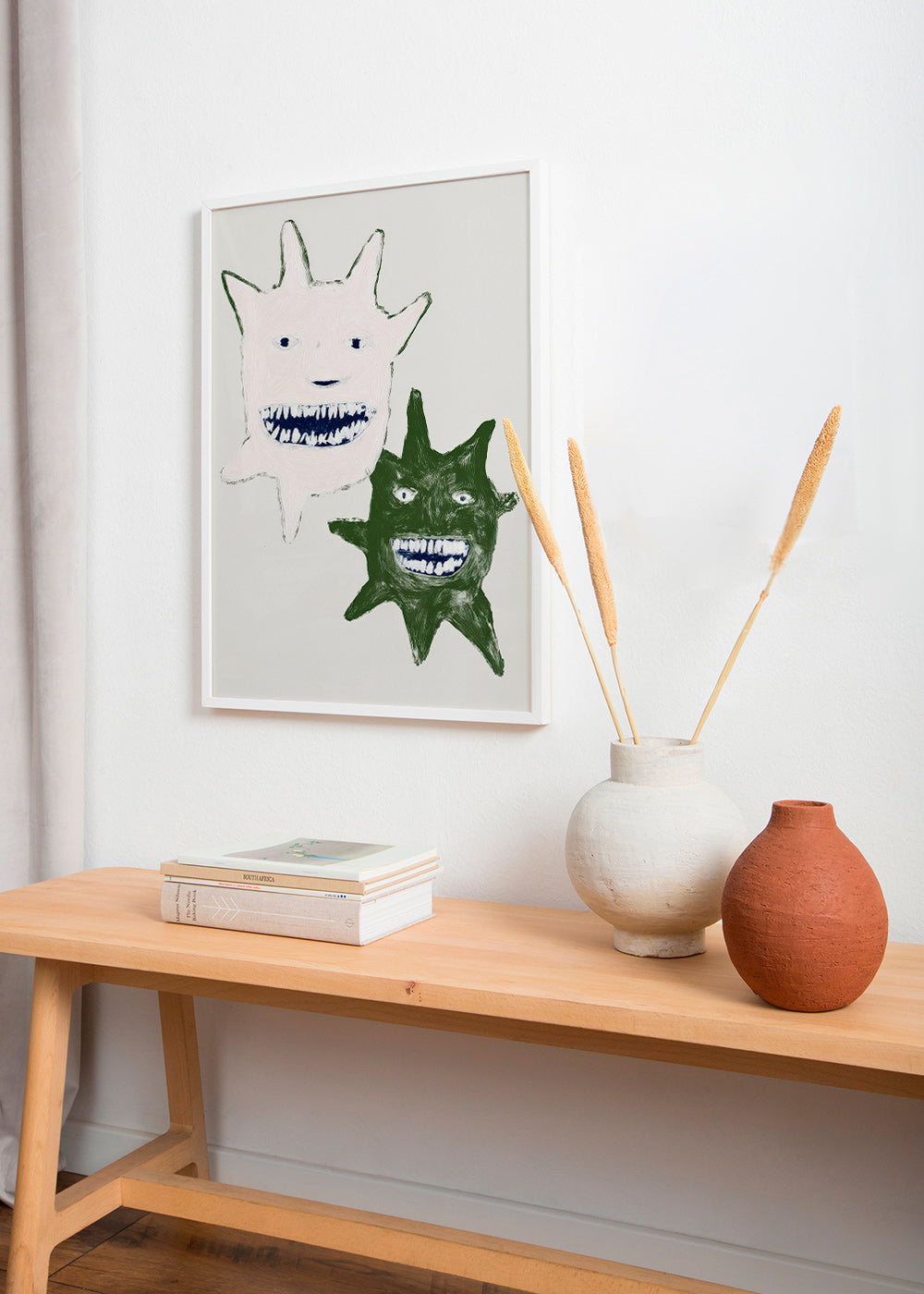 Ilustración de monstruos gemelos – Product1