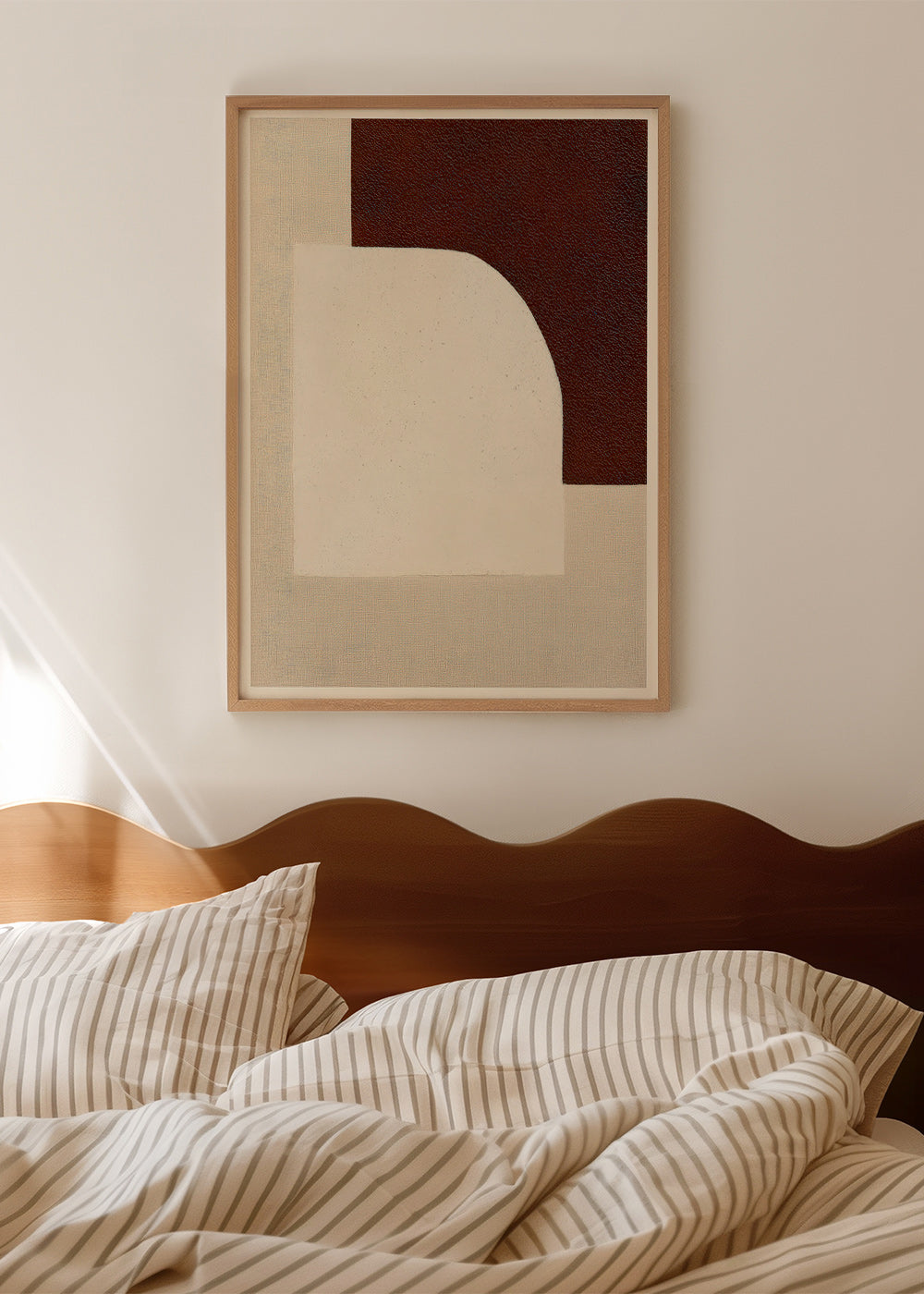 Cuadro abstracto con arco texturizado – Product1