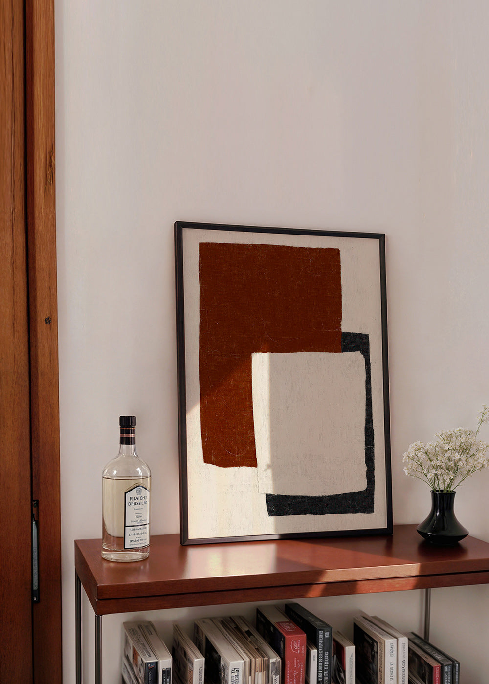 Cuadro abstracto con bloques Rust – Product3